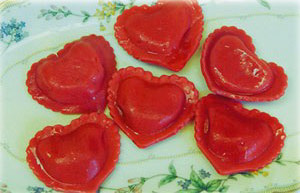 heart ravioli
